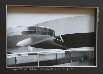 Architectural photography: Oscar Niemeyer.
Framed...