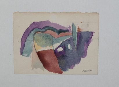 Michel DUPORT (1943). 
 Composition.
Signed...
