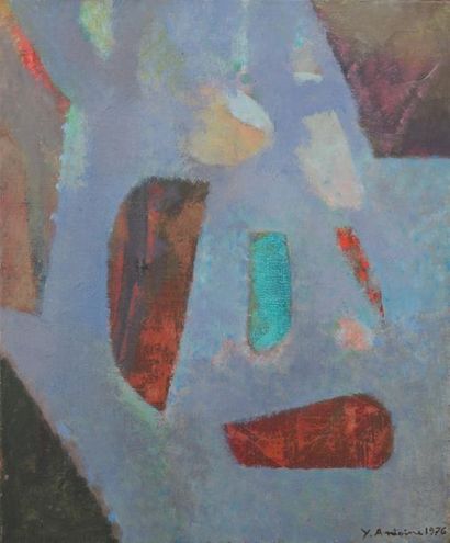 Yvonne ANTOINE (20th). 
 Abstract composition....
