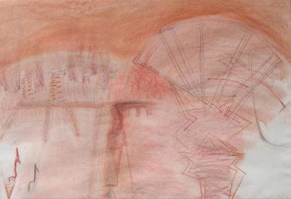 Daniel DEZEUZE (1942). 
 Composition at the...