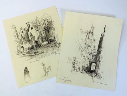 BOUROUX (P.A.). 
RODENBACH (G). LE CARILLONNEUR....