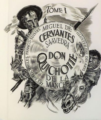 DECARIS (1901-1988).
CERVANTÈS (M. de). DON...