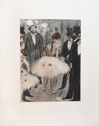 DEGAS (E.) (1834-1917). 
HALÉVY (L). LA FAMILLE...