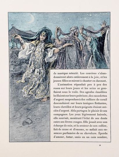 DINET (E.). (1861-1929).
ANTAR. Poème héroïque...