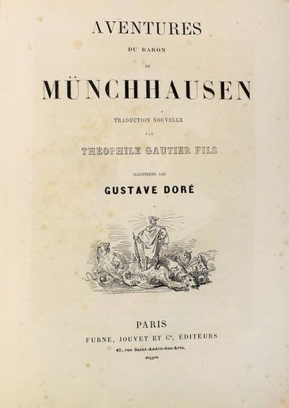 DORE (G.). 
GAUTIER (Th.). AVENTURES DU BARON...