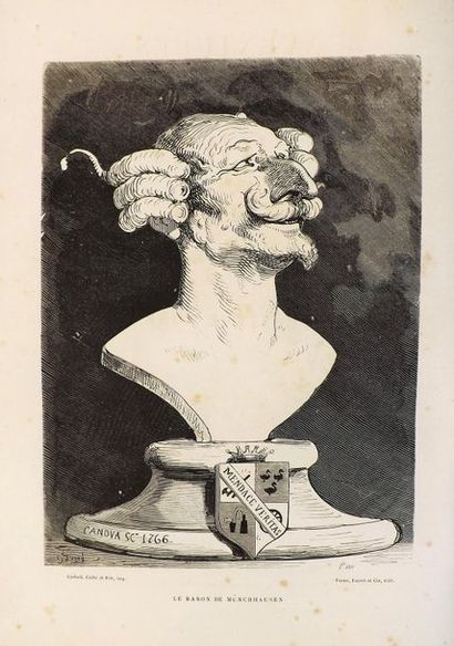 DORE (G.). 
GAUTIER (Th.). AVENTURES DU BARON...
