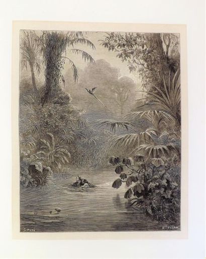 DORE (G.).
CHATEAUBRIAND. ATALA. Paris, Hachette,...