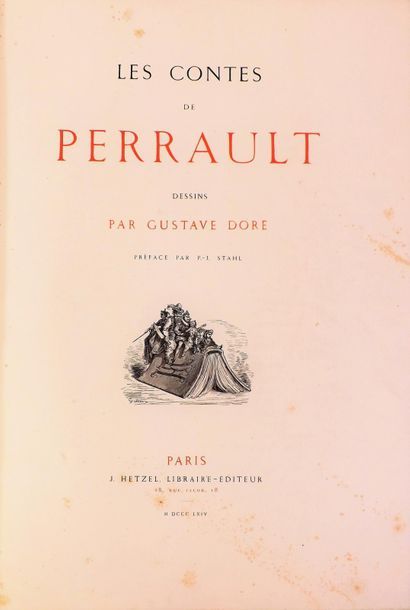 DORE (G.). 
PERRAULT. LES CONTES. Préface...