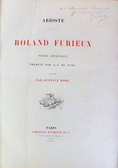 DORE (G.). 
ARIOSTE (L'). ROLAND FURIEUX....