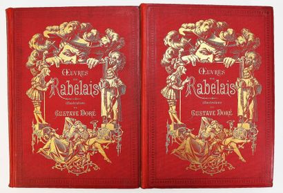 DORE (G.). 
RABELAIS. ŒUVRES. Texte collationné...