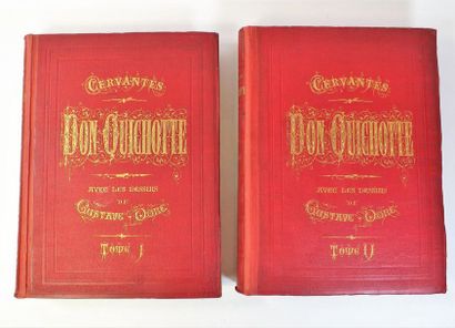 DORE (G.). 
CERVANTES. L’INGENIEUX DON QUICHOTTE...