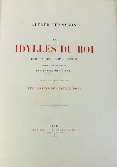 DORE (G.).
TENNYSON (A). LES IDYLLES DU ROI....