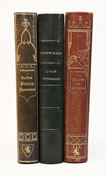 DREVET (J.) (1854-1940). 
VINGTRINIER. BLETON....