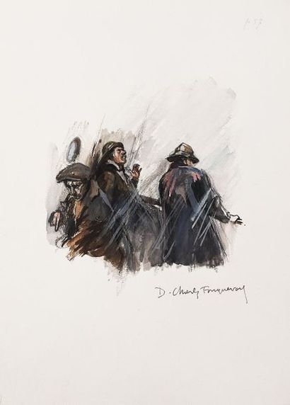 FOUQUERAY (Ch.) (1869-1956).
 CONRAD (J)....