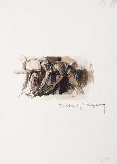 FOUQUERAY (Ch.) (1869-1956).
 CONRAD (J)....