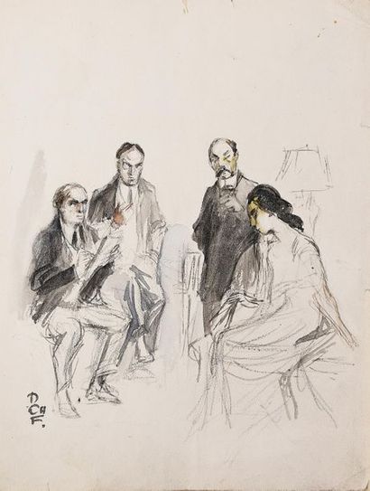 FOUQUERAY (Ch.). 
FARRERE (C). LA BATAILLE....