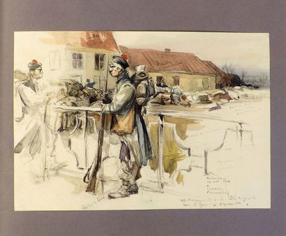 FOUQUERAY (Ch.). 
LES FUSILIERS MARINS AU...