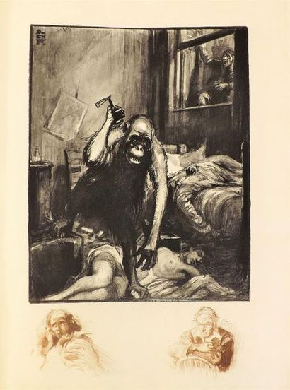 FOUQUERAY (Ch.). 
POE (E). HISTOIRES EXTRAORDINAIRES....