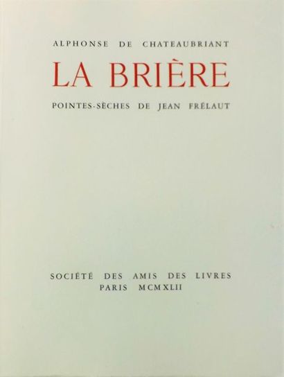 FRELAUT (J.) (1879-1954). 
CHATEAUBRIANT...