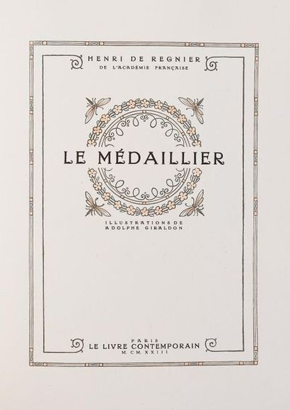 GIRALDON (A.) (1855-1933). 
REGNIER (H. de)....