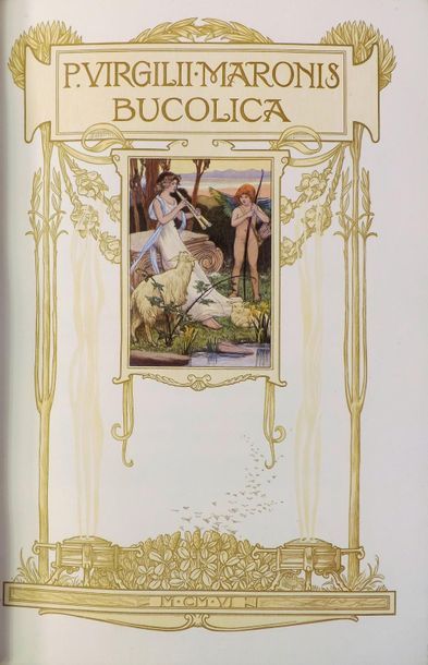 GIRALDON (A.). 
VIRGILE. LES EGLOGUES. (Paris,...