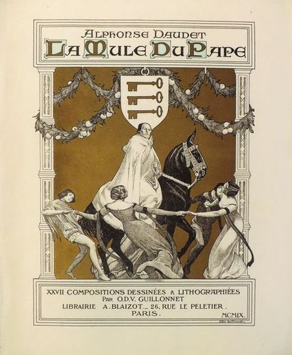 GUILLONNET (O.D.V.) (1872-1967). 
DAUDET...