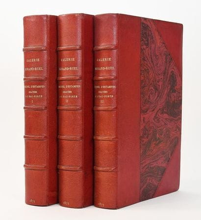 DURAND-RUEL Galerie. RECUEIL D'ESTAMPES GRAVEES...