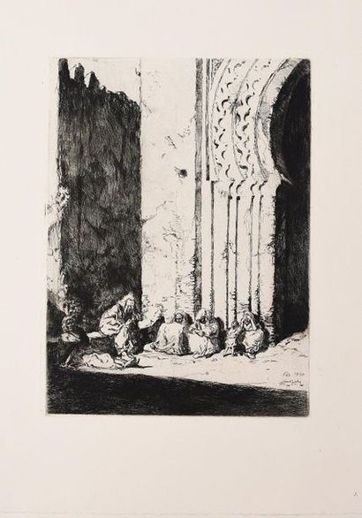 LOBEL-RICHE (A.) (1877-1950). 
CHEVRILLON...