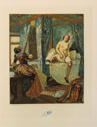 MALASSIS (E.) (1874-1944). 
BRANTÔME. LA...