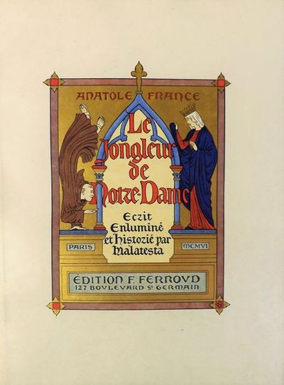 MALATESTA (1870-1920). 
FRANCE (A). LE JONGLEUR...