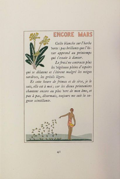 MARTY (A.E.) (1882-1974). 
HOUVILLE (Gérard...