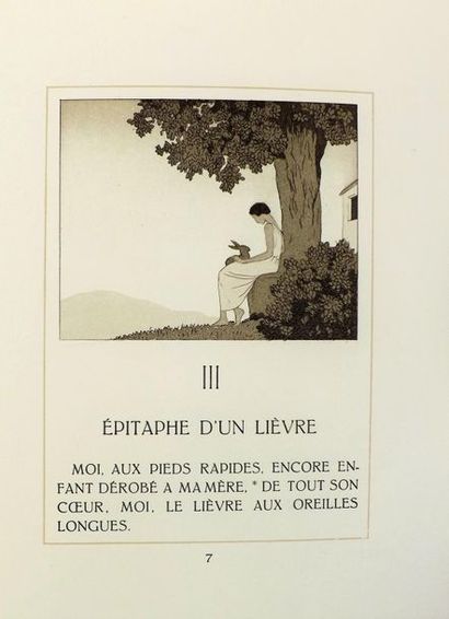 MARTY (A.E.).
LOUŸS (P.). LES POESIES DE...