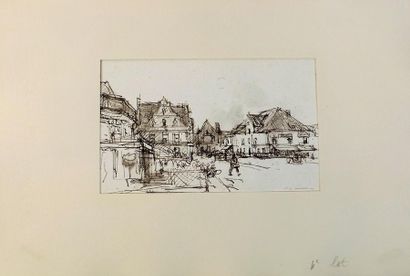 MOREAU (P.L.) (1876-1960). 
VERHAEREN (E)....