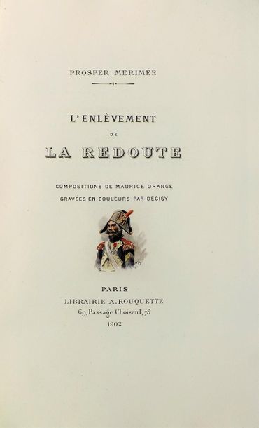 ORANGE (M.) (1867-1916). 
MÉRIMÉE (P). L’ENLÈVEMENT...
