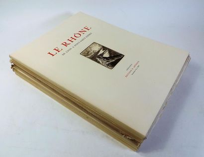 ROBERT (M.) (1909-1992). 
PIZE (L). LE RHONE...