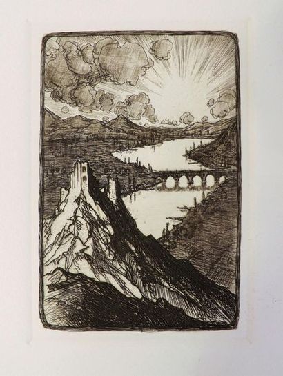ROBERT (M.) (1909-1992). 
PIZE (L). LE RHONE...