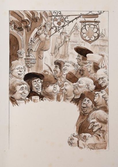 ROBIDA. 
POËMES ET BALLADES DU TEMPS PASSE....