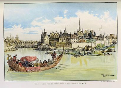 ROBIDA. 
PARIS DE SIECLE EN SIECLE. Texte,...
