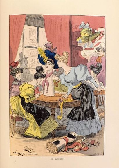 ROBIDA. 
LE XIX° SIÈCLE. Paris, Decaux, 1888....