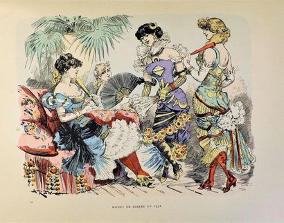 ROBIDA. 
LE XX° SIÈCLE. Paris, Decaux, 1883....