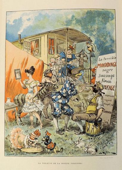 ROBIDA. 
LE VOYAGE DE M. DUMOLLET. Paris,...