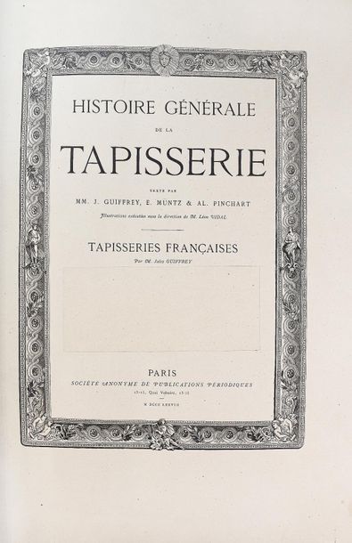 GUIFFREY (J) – MUNTZ (E) – PINCHART (A)....