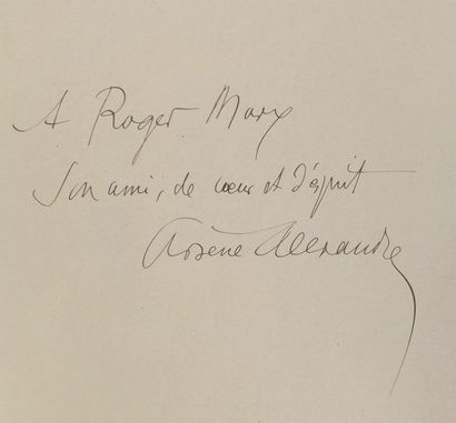 ALEXANDRE (A). A. F. CALS ou le bonheur de...