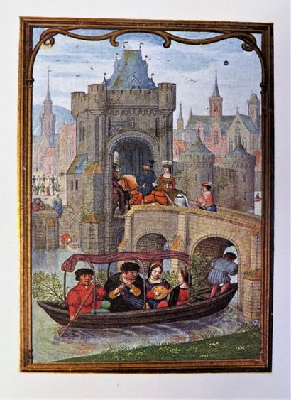 [LIVRE D’HEURES - DESTRÉE (J.)]. LES HEURES...