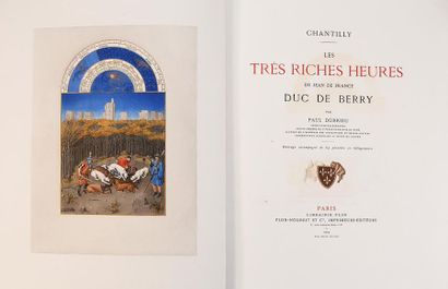 [LIVRE D’HEURES - DURRIEU (P.)]. Chantilly....