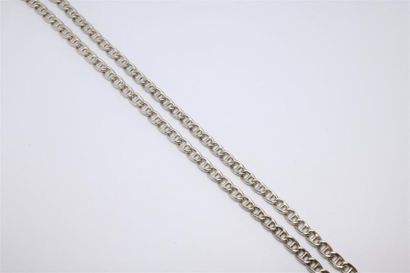 Necklace in silver 925°/00 marine mesh. 
Length:...