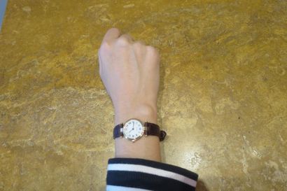 CARTIER. VENDÔME. Montre bracelet de dame,...