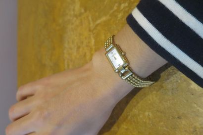 MICHEL HERBELIN. Montre de dame le bracelet...