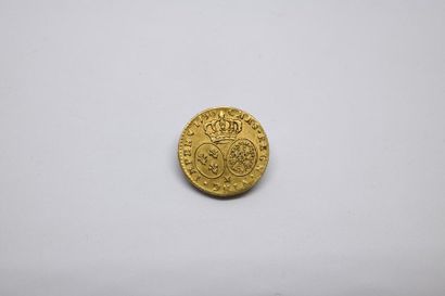 Louis XV. Louis d'or, 1750. 
Weight 3.78...