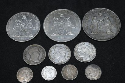 LOT XIXth and XXth century including two...